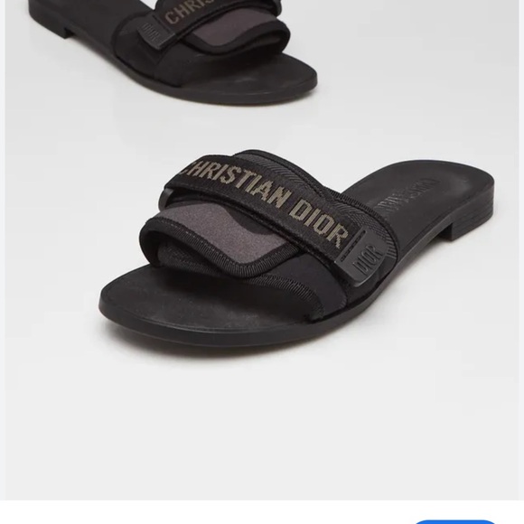 Dior Diorevolution Slide Sandals in Black Revolution - Picture 2 of 5